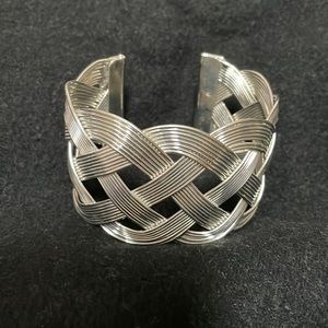 Cross cross Silver bracelet
